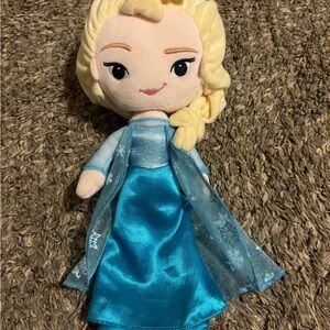 Frozen Elsa Plush Doll - Blue